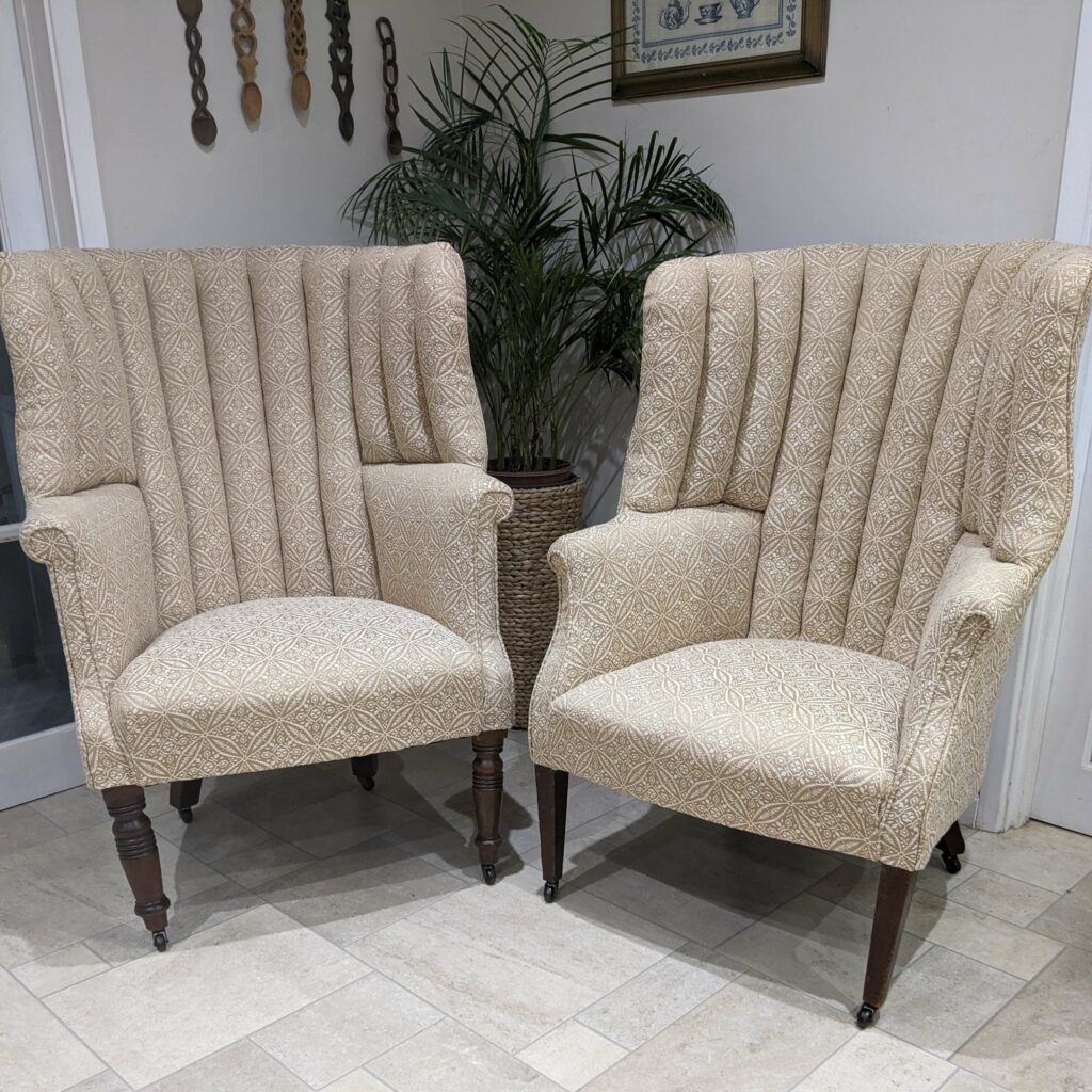 19th Century barrel back chairs